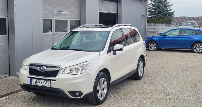 Subaru Forester cena 35900 przebieg: 218000, rok produkcji 2013 z Wrocław małe 631